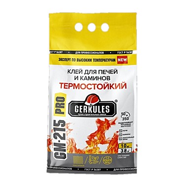Клей д/каминов и печей Геркулес термостойкий (25кг